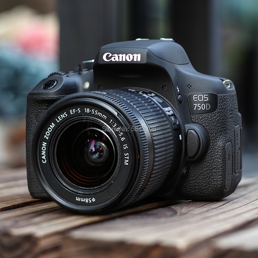Canon EOS 750D DSLR camera